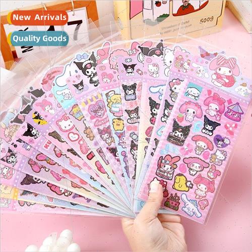 Sanrio goo card stickers DIY high-color handbook decorative