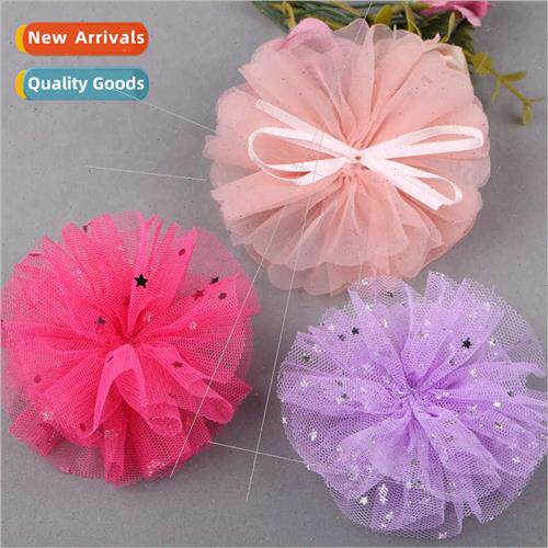 Fabric semi-finished flower accessories Korea glter mesh dis