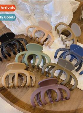 Autumn winter Morandi color temperament simple frosted pumpk