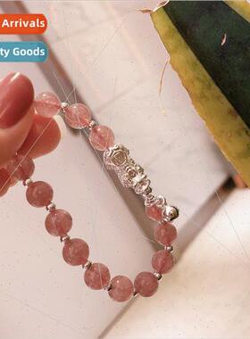 silver pendant accessories bracelet silver 925 strawberry cr