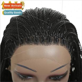 African small curly baby hair tangled three strand braid hai