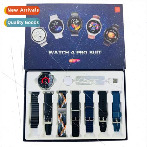 7-in-1 round screen sports watch k wireless charging watch 4