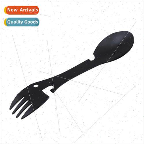 Outdoor stainless steel k spoon multifunctional portable k s