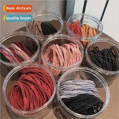 New basic paragraph 20 leather band female tie hair circle K