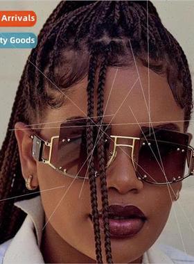 rimless riveted sunglasses 901 Europe ladies sunglasses Set