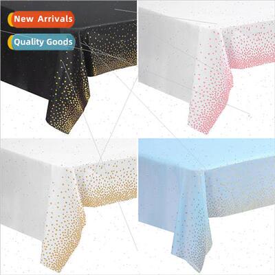 Tablecloths waterproof oilproof polka dot party tablecloths