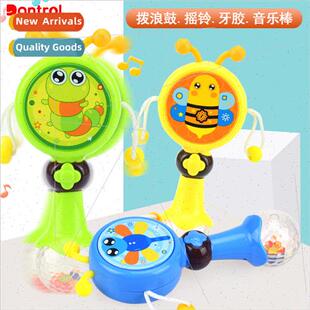 Rattle baby toys 3-12 months hgrasp gnawable music 0-1 years