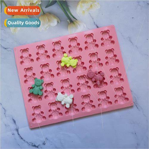 licone 24 chocolate bear DIY cake ice cube cookie pastry han