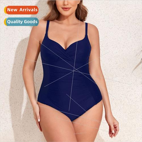 2023 Europe Plus ze Fatty One-piece Bikini Sexy Beach Spa Sw