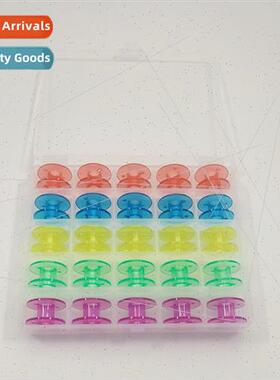 Electric Sewing Machine Household Box 25 Colorful Bobbin Thr