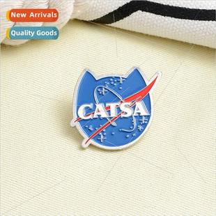 CATSA enamel alloy Cartoon Cute personaly brooch creative