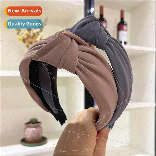 simple knot hair band female dazzle colorful pressure hair c