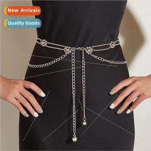 Chain Accessories Dress new Girls Waist Spice Belt Layered