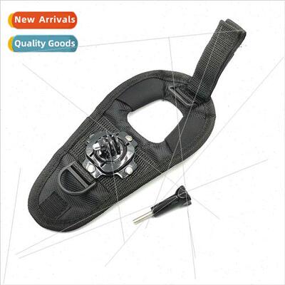 适用GOPRO DJI SJCAM Sports Camera Palm Strap 360 Degree Rota