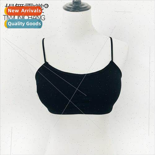 New belly dance top halter small undershirt back bottoming u