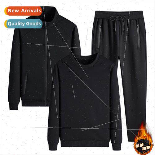 2023 new fall winter men casual sports su padded thickened c