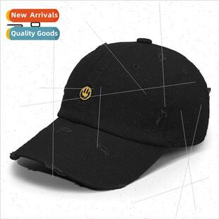 versatile rag duck cap embroidery men face Baseball smiley