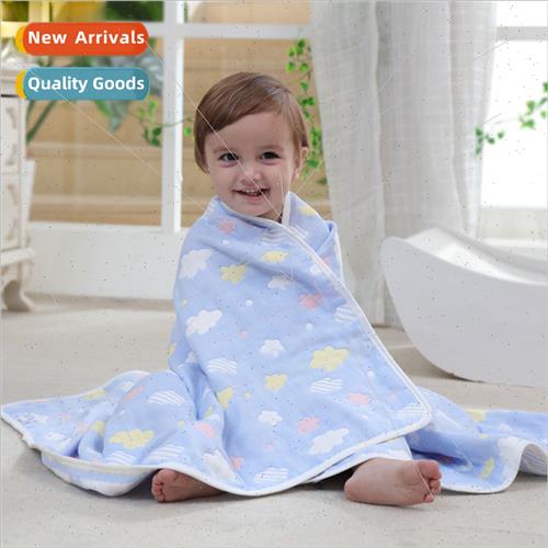 Cotton six-layer gauze towel quilt baby bath towel class A c