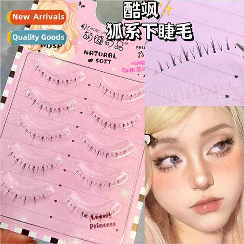 Fox Lower Eyelashes Flu One Piece Hybrid Makeup Clear Stem F