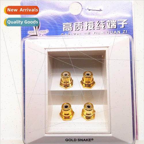 Audio Panel 4-posion Lotus Speaker Junction Box 4-posion Lot