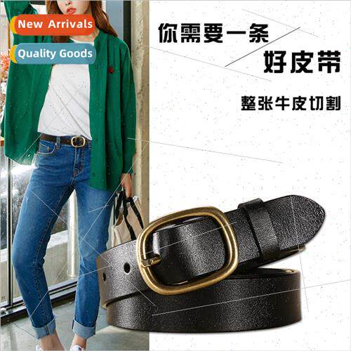 Women belt simple versatile jeans students Korean ins decora