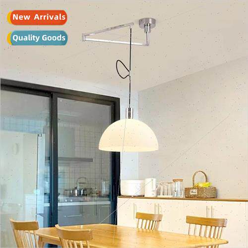 Japanese wabi-sabi modern minimalist cream wind telescopic r
