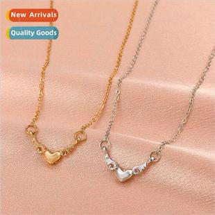 Women che Korean Wings Love Necklace Personalized Pendant