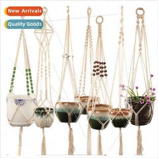 pocket plant green Creative basket mesh hanging hang planter