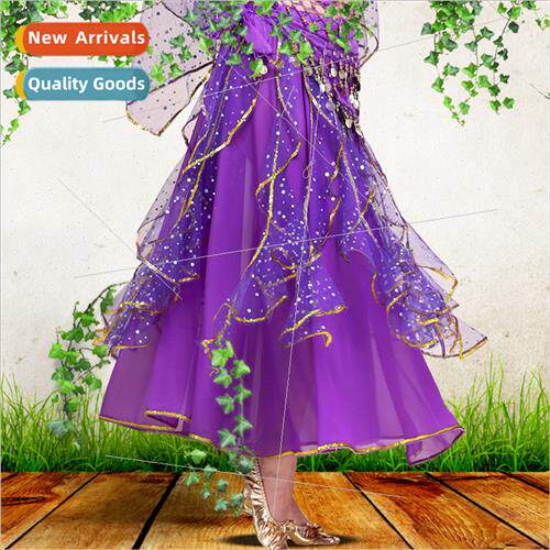 Belly Dance Costume Under Dress New Practice Dress Skirt Ind