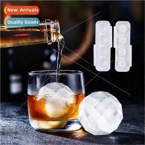 Round ice lattice ice box ice ball frozen ice cube mold crea