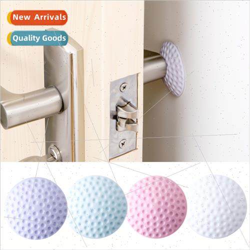 Doorknob bumper pads behind the door bumper stickers anti-bu