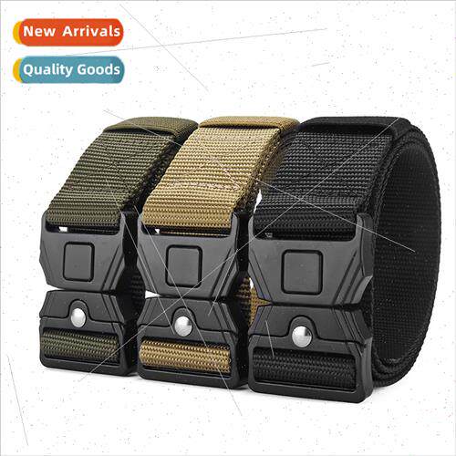 Outdoor tactical belt imation nylon braided belt new multifu