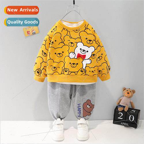 Boys spring sweater suit children Korean  of childrens cloth