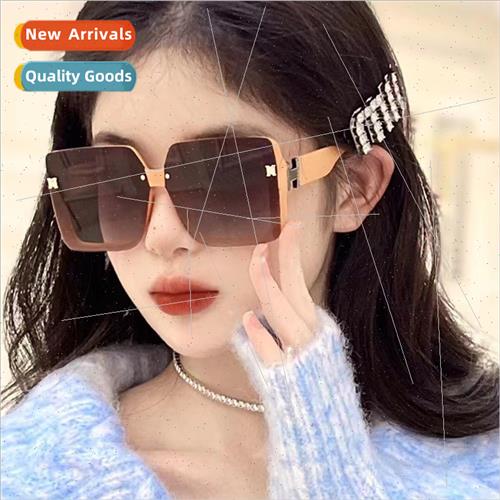 Sunglasses female new tide anti-ultraviolet sunglasses summe