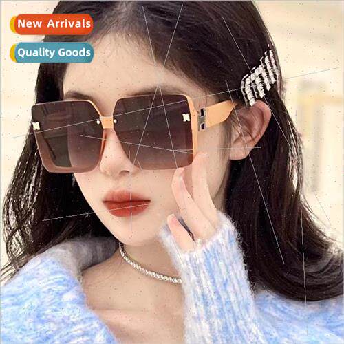 Sunglasses female new tide anti-ultraviolet sunglasses summe