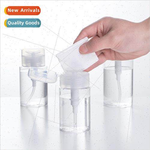 Travel press bottles portable cosmetic makeup remover storag