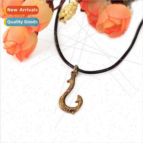 New Ocean Wonderland Hook Necklace Moana Maui Magic Pendant
