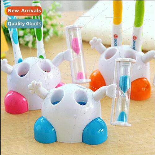 Cartoon hourglass toothbrush holder bathroom toothbrush hold