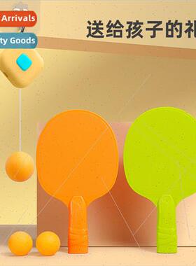 Children hanging table tennis trainer toy ball racket home i
