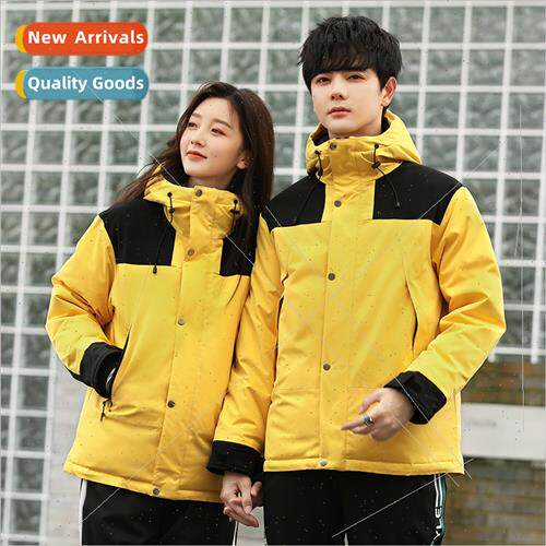 fashion casual color blocking down jacket men women winter n