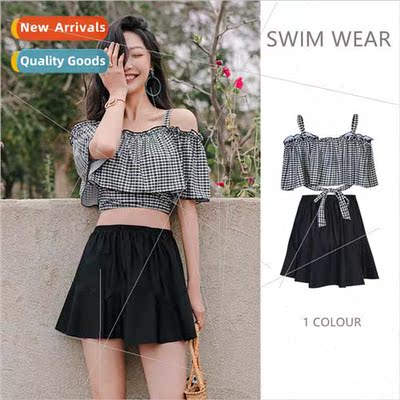 2023 new small fresh swimsuit female split bikini fashion Ko