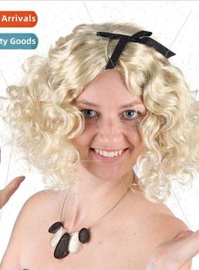 Lotus Monroe wig short curly hair sexy whe wig Europe fashio