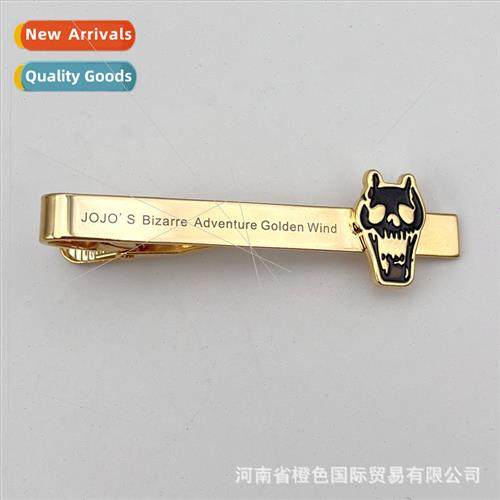jojo wonderful adventure gold wind tie clip jiraiya jikage s