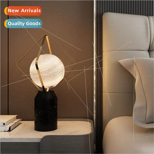 Modern Scandinavian ins marble planet table lamp creative mi