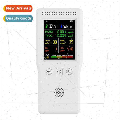 9 in 1 multi-function air  detector handheld gas detector ma
