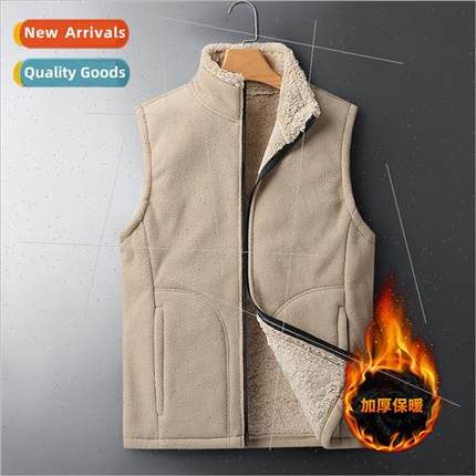 M-8XL oversized jacket 2022 fall winter vest men winter padd