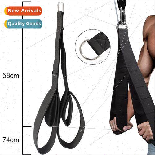 Biceps Triceps Rope Training Double Head Tension Rope Muscle