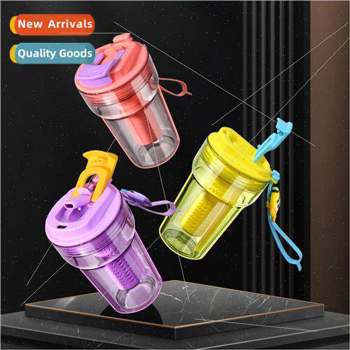 New summer children water cup wh straw tea water separation