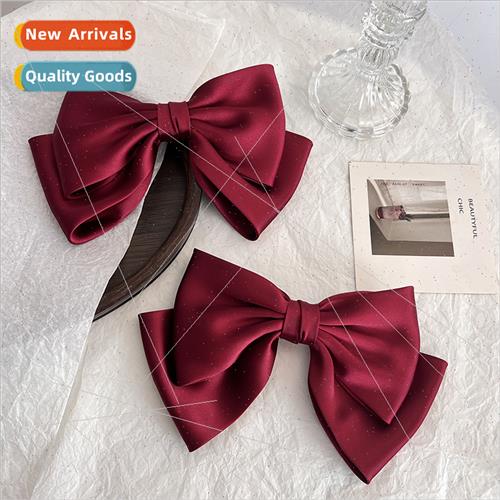 Premium Feeling Bow Top Clip Star Back Head Ponytail Pillow