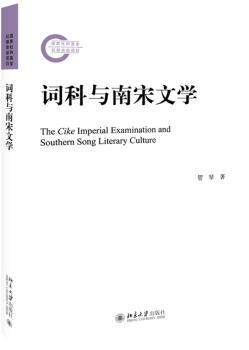 正版 词科与南宋文学 管琴著 北京大学出版社 9787301300299 R库